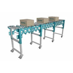 Teleskopski valjčni transporter